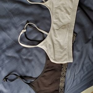 Two pack black and white bra